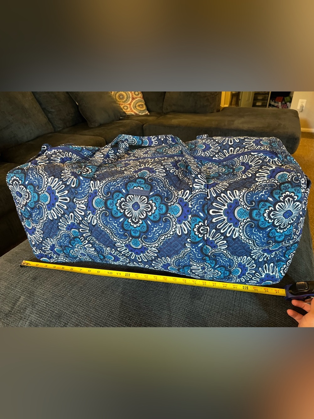 Vera Bradley Large Duffel Bag - Picture 7 of 9